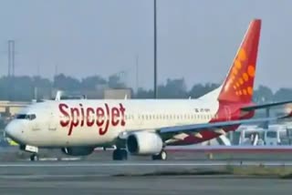 Spice jet flight collision with pole at delhi airport runway