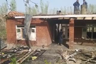 House Gutted in Kulgam: کولگام میں شبانہ آتشزدگی کے دوران رہائشی مکان خاکستر