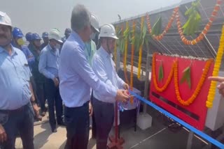 Solar power plant inaugurated