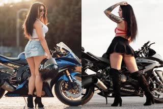 Female bikers News  Female bikers  male contenders  Amber Grace  रौशनी मिस्बाह  डॉ. निहारिका यादव  महिला बाइकर्स  खेल समाचार  बाइक समाचार