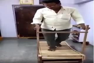 WOODEN TREADMILL