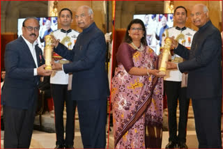 Bharat Biotech MD Krishna Ella, Joint MD Suchitra Ella conferred with Padma Bhushan