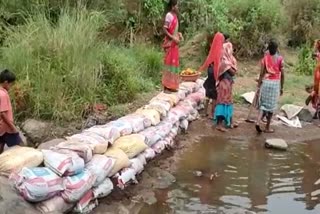 water conservation by villagers in kalahandi
