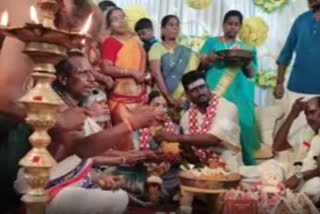 Man enters into wedlock with three different religious traditions