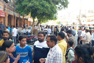 Shopkeepers Closed the Chandpole Market of Jaipur