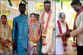 marriage program with three different religious traditions in Tamil nadu