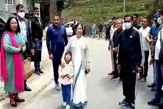 Mamata Banerjee In Darjeeling