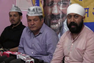 Aam Aadmi Party roadshow in Mandi