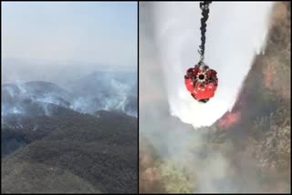 Huge fire at Sariska tiger reserve  IAF choppers deployed to put out blaze  സരിസ്‌ക കടുവ സങ്കേതത്തില്‍ അഗ്‌നി വ്യാപനം  രാജസ്ഥാനിലെ അൽവാര്‍ സരിസ്‌ക കടുവ സങ്കേതത്തില്‍ അഗ്‌നിബാധ  ജയ്‌പൂര്‍ ഇന്നത്തെ വാര്‍ത്ത  Jaipur todays news