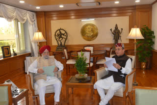 Suresh Bhardwaj meets Union Minister Hardeep Puri
