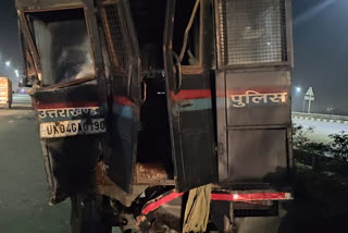 Uttarakhand Police vehicle