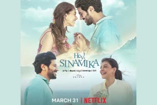 Dulquer Salmaan latest movie, Dulquer Salmaan Kajal Aggarwal, hey sinamika movie release, hey sinamika movie ott, netflix latest movies, upcoming movies on netflix, entertainment news