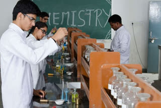 An overwhelmingly large number of students - both boys and girls - take science as a subject till class 12 but very few go up to the post-graduation level in the field