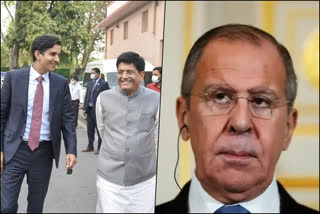 us deputy nsa daleep singh visit India, Russian foreign minister Sergey Lavrov to visit india, 2+2 dialogue between India and the America, Russian foreign minister news, us deputy nsa daleep singh news, ಭಾರತಕ್ಕೆ ಭೇಟಿ ನೀಡಿದ ಯುಎಸ್ ಡೆಪ್ಯೂಟಿ ಎನ್ಎಸ್ಎ ದಲೀಪ್ ಸಿಂಗ್, ಭಾರತಕ್ಕೆ ಭೇಟಿ ನೀಡಲಿರುವ ರಷ್ಯಾ ವಿದೇಶಾಂಗ ಸಚಿವ ಸೆರ್ಗೆ ಲಾವ್ರೊವ್, ಭಾರತ ಮತ್ತು ಅಮೆರಿಕ ನಡುವಿನ 2+2 ಮಾತುಕತೆ, ರಷ್ಯಾದ ವಿದೇಶಾಂಗ ಸಚಿವ ಸುದ್ದಿ, ಯುಎಸ್ ಡೆಪ್ಯೂಟಿ ಎನ್ಎಸ್ಎ ದಲೀಪ್ ಸಿಂಗ್ ಸುದ್ದಿ,