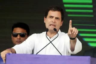 Rahul demands rollback in prices of fuel, leads protest against hike