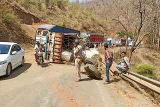 Road accident in betul