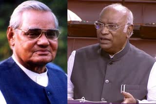 kharge recalls vajpayee