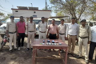 Panna Police raid on gamblers