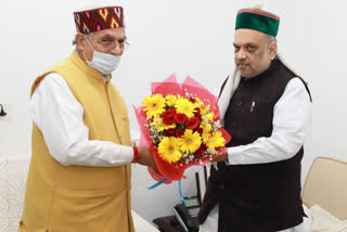 suresh bhardwaj meets Union Home Minister Amit Shah