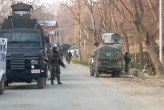 ENCOUNTER IN SHOPIAN ,SECURITY FORCES ON A JOB