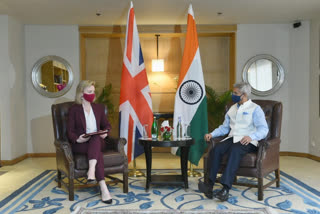 UK Foreign Secretary Liz Truss meets Jaishankar in Delhi amid Ukraine war