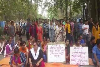 kalyani Covid Hospital Protests