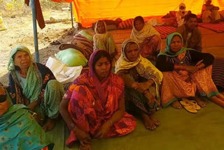 Chhindwara farmer protest for compensation