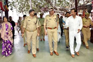 After suspension of SSP IG of Meerut zone visited Ghaziabad DIG LR Kumar will soon take over command