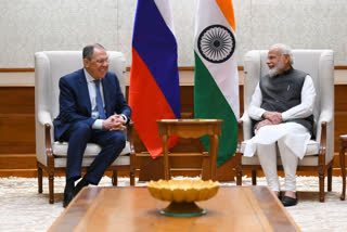 PM Modi receives Russia's FM Sergey Lavrov