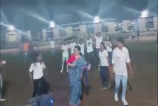 pathanamthitta collector dance with college students mg university youth festival