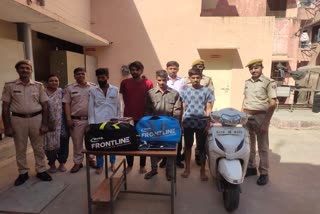 Four accused arrested for theft in Jaipur