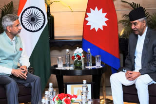 Nepal PM meets EAM Jaishankar