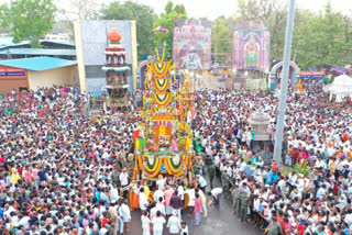 ugadi celebrations at Srisailam temple