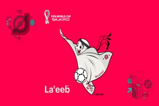 ലഈബ്​';​ ലോകകപ്പിന്‍റെ ഭാഗ്യമുദ്ര  ‘ഹയ്യാ ഹയ്യാ’ ലോകകപ്പിന്‍റെ ഔദ്യോഗിക ഗാനം  പന്ത് തട്ടുന്ന അറബ് ബാലന്‍ ‘ലഈബ്’ ആണ് ഭാഗ്യചിഹ്നം.  അറബിയിൽ 'പ്രതിഭാധനനായ കളിക്കാരന്‍' എന്ന അര്‍ത്ഥം വരുന്ന വാക്കാണിത്.  FIFA world cup Qatar mascot  world cup mascot  'hayya hayya' world cup official song  qatar world cup 2022  official song of qatar world cup