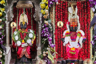 Pandharpur Vitthal Rukmini temple on Gudi padwa