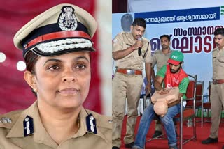 പോപ്പുലർ ഫ്രണ്ട് പ്രവർത്തകർ ഫയര്‍ഫോഴ്‌സ് പരിശീലനം  പോപ്പുലർ ഫ്രണ്ട് പരിശീലനം ഫയര്‍ഫോഴ്‌സ് ഉദ്യോഗസ്ഥർ നടപടി  പോപ്പുലർ ഫ്രണ്ട് ബി സന്ധ്യ  fire force training for popular front workers  action against fire force officials  b sandhya on fire force training for popular front