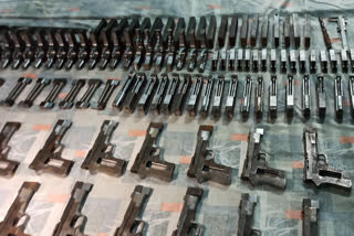 Kolkata Police raid on mini gun factory in Dumka