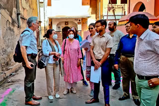 UNESCO team visit walled city of Jaipur