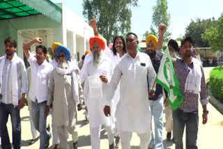 Farmers protest in Ambala