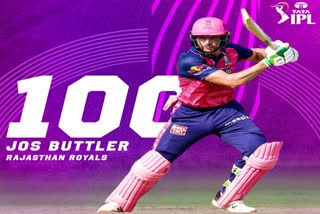 IPL 2022 second IPL hundred for joss buttler