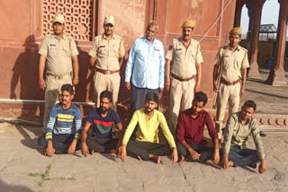 AEN JEN assault case in Dholpur