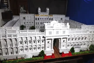 MP youth spends a year and over Rs 80k to build Jaivilas Palace replica