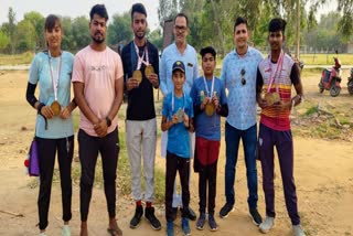 Bhiwani players in Pune Archery Competition