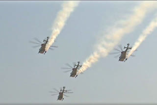 Helicopter Training School (HTS) celebrated its diamond jubilee on Sunday at the air force station in Hyderabad. Air Marshal Manavendra Singh, Air Officer Commanding-in-Chief (AOC-in-C), Training Command- IAF, was the chief guest on the occasion.