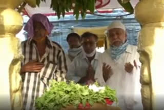 As devotees flocked to the temples to celebrate Ugadi, Muslims in Andhra Pradesh’s Kadapa district also visited the Sri Lakshmi Venkateswara Swamy Temple in Devuni Kadapa seeking blessings. Muslims in the region believe that the temple’s presiding deity, Lord Venkateswara, married a Muslim woman named Bibi Nancharamma, and thus treat him as their son-in-law. Muslim devotees visit the temple every year religiously.