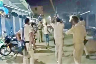 Patna Lathi charge