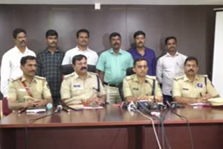 SP Yathish given information to press