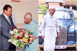 The Benz car is handed over to MA Yusufali at the request of Marthanda Varma  1955 മോഡല്‍ മേഴ്‌സിഡസ് ബെന്‍സ് കാർ യൂസഫലിക്ക് കൈമാറുന്നു  മാര്‍ത്താണ്ഡവര്‍മ്മയുടെ കാർ യൂസഫലിക്ക്  യൂസഫലിക്ക് കാർ കൈമാറാനൊരുങ്ങി രാജകുടുംബം  Benz car is handed over to MA Yusufali