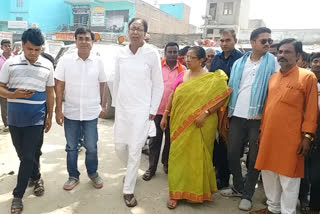 Deputy CM Renu Devi Sanjay Jaiswal voted in bihar mlc election in West Champaran