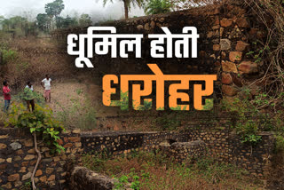 paharia-king-digvijay-singh-fort-in-dilapidated-condition-in-dumka